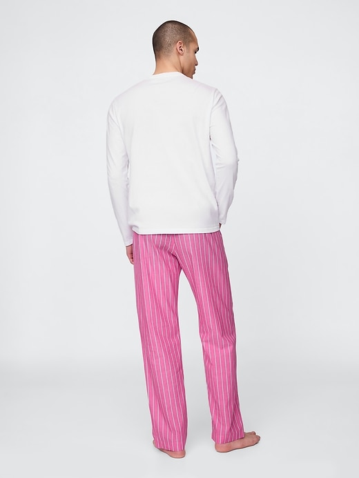 Image number 3 showing, Poplin PJ Pants