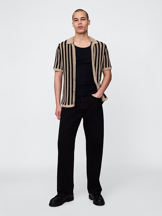 Image number 2 showing, Mesh Sweater Shirt