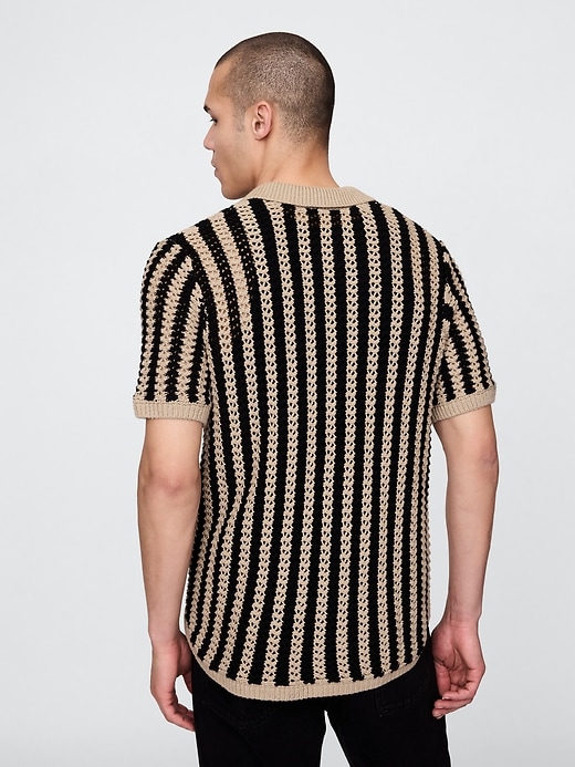 Image number 3 showing, Mesh Sweater Shirt