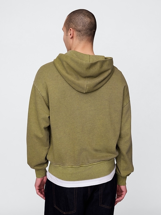 Image number 3 showing, Heavyweight Oversized Zip Hoodie