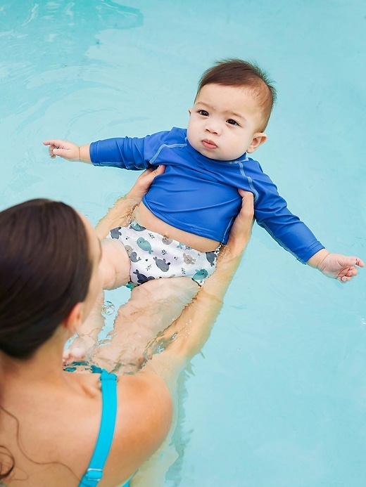 Image number 2 showing, Charlie Banana Reusable Swim Diaper with Snaps UPF50