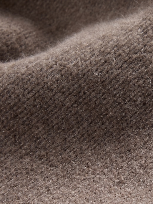 Image number 4 showing, CashSoft Oversized V-Neck Sweater