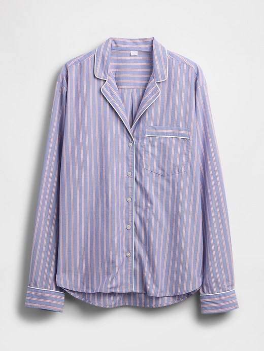 Image number 4 showing, Poplin PJ Shirt
