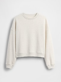 VintageSoft Wedge Crewneck Fringe Sweatshirt