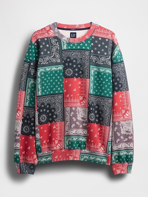 Image number 5 showing, Heavyweight Oversized Bandana Sweatshirt