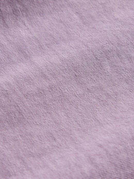 Image number 4 showing, Organic Cotton VintageSoft Heavyweight Crop T-Shirt