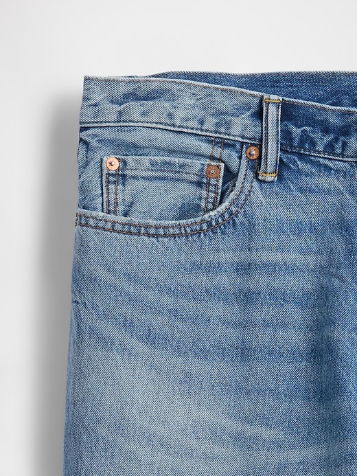 Image number 5 showing, Relaxed Straight Jeans