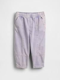 Baby & Toddler Pull-On Barrel Jeans