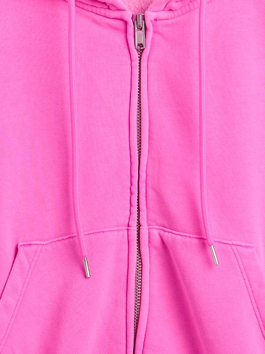 Image number 2 showing, VintageSoft Full-Zip Wedge Hoodie