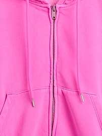 VintageSoft Full-Zip Wedge Hoodie