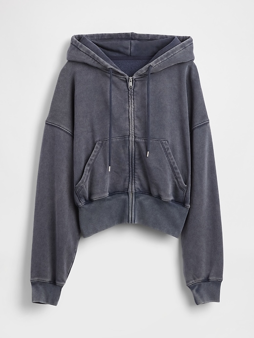 Image number 4 showing, VintageSoft Full-Zip Wedge Hoodie