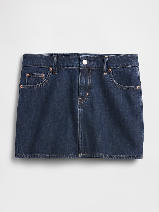 Image number 5 showing, Denim Mini Skirt