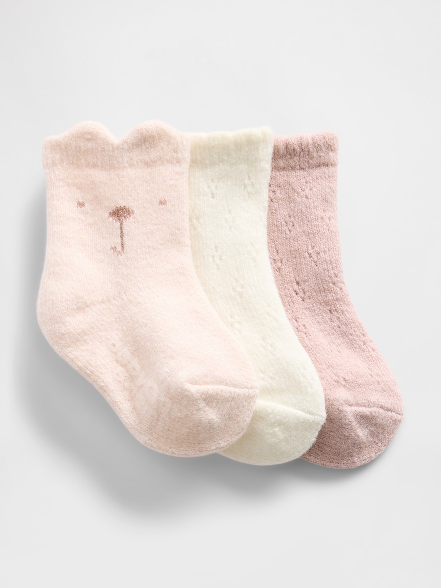 Gap Baby Cashsoft Crew Socks (3-pack) In Multi