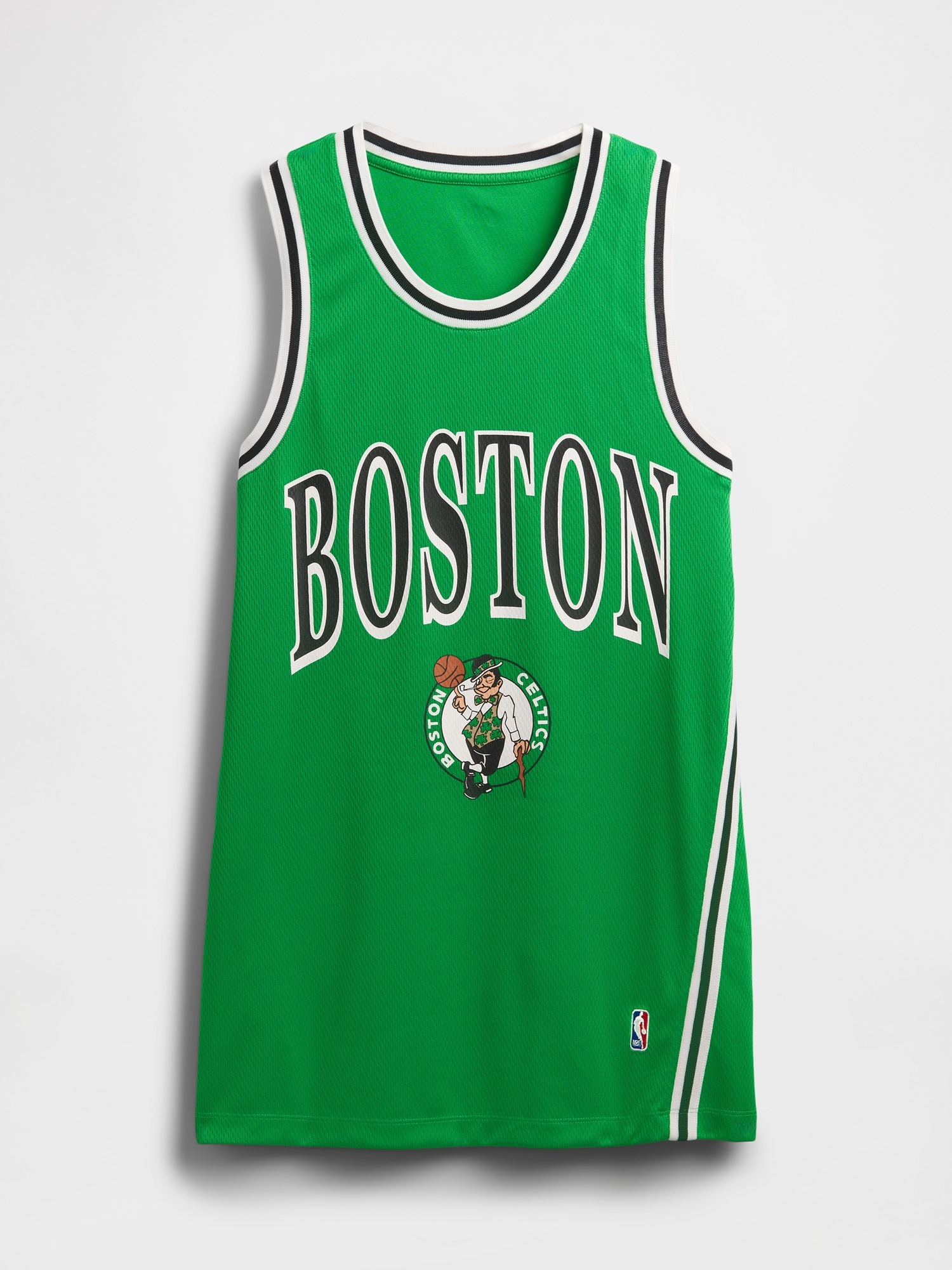 Женское платье Gap NBA New York Knicks Recycled Jersey Mini, цвет: Boston Celtics — фото 4