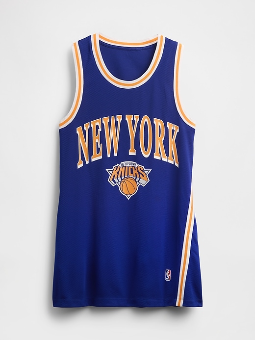 Image number 4 showing, NBA New York Knicks Recycled Jersey Mini Dress