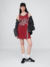 NBA New York Knicks Recycled Jersey Mini Dress