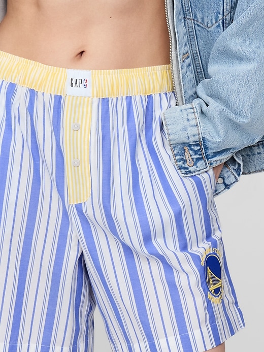 Image number 3 showing, NBA Golden State Warriors Logo Boxers