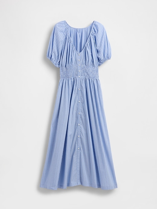 Image number 5 showing, Puff-Sleeve Midi Dress