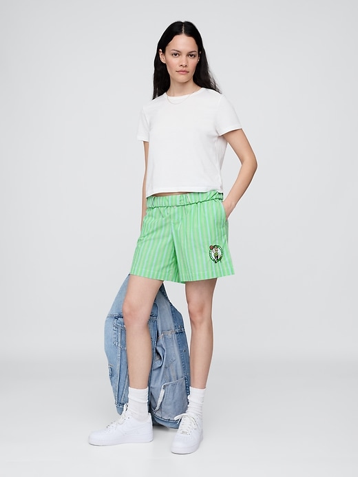 Image number 1 showing, NBA Boston Celtics Logo Boxers