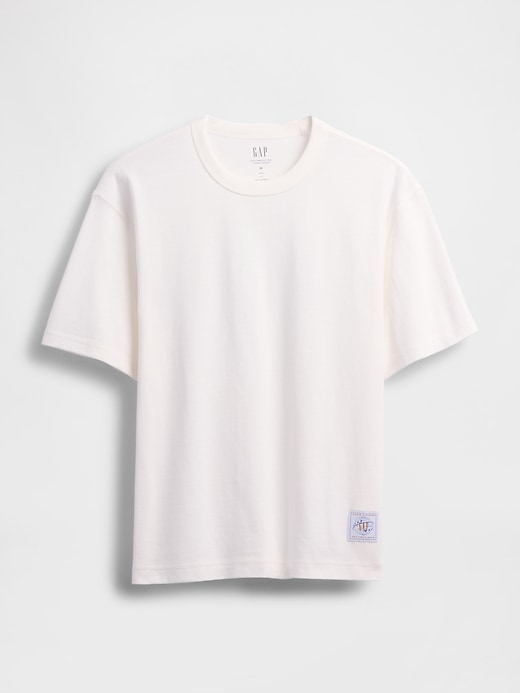 Image number 5 showing, Heavyweight Crop Graphic T-Shirt