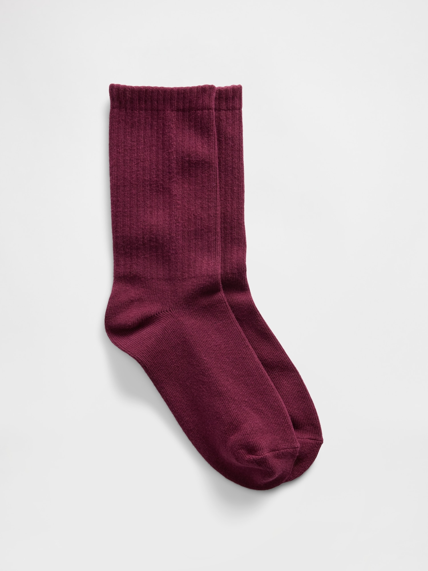 Crew Socks - Tuscan Red