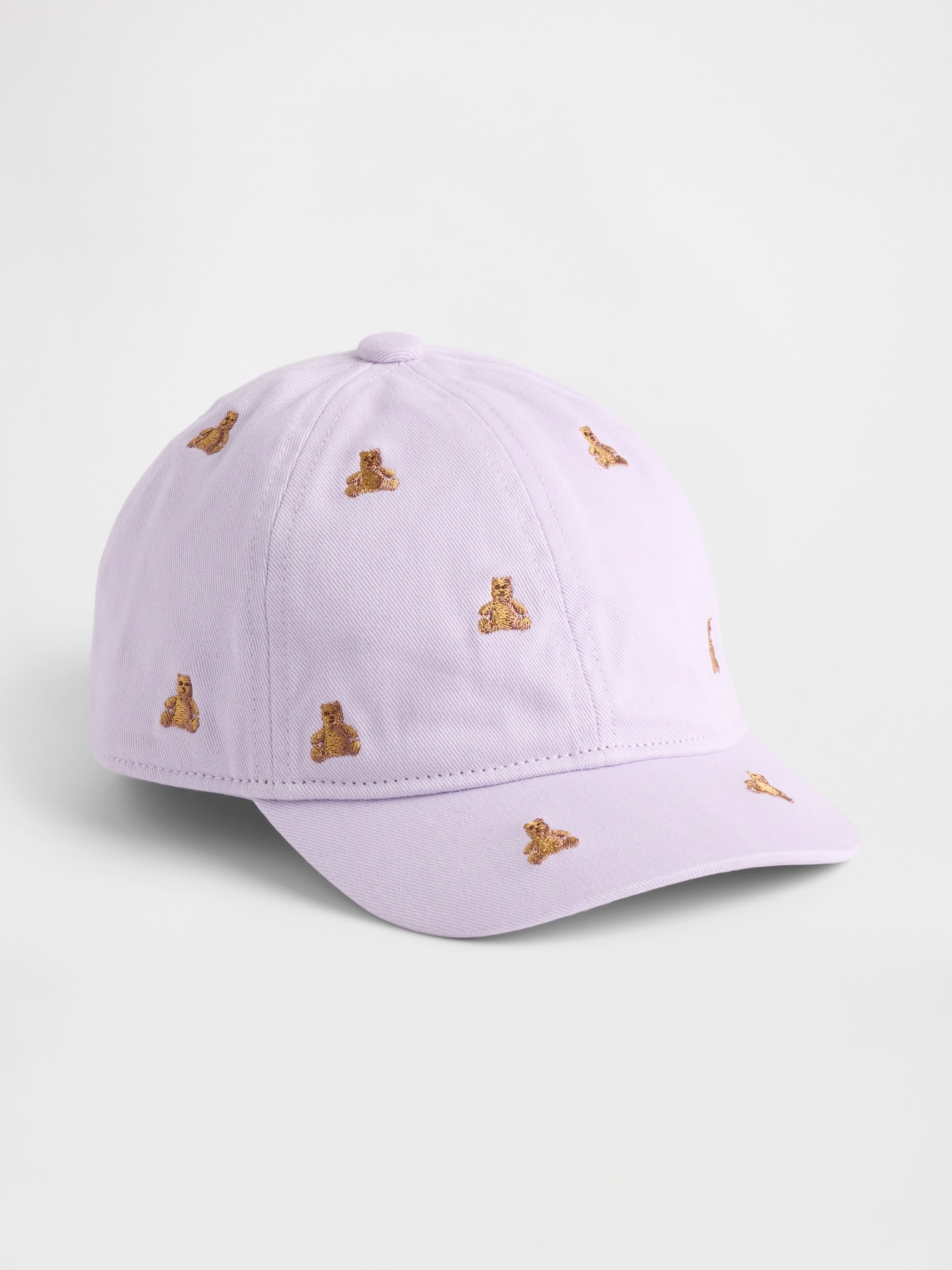 Toddler Organic Cotton Bear Baseball Hat