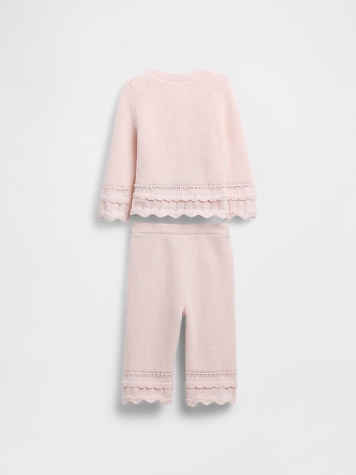 Image number 2 showing, Baby Rib Sweater Outfit Set