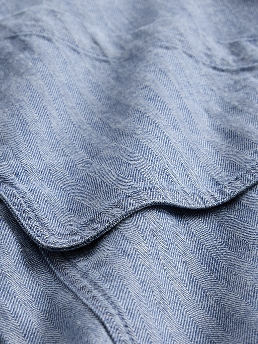Image number 6 showing, Gap × Malbon Herringbone Utility Vest