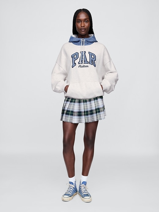 Image number 8 showing, Gap × Malbon Heavyweight French Terry Logo Hoodie