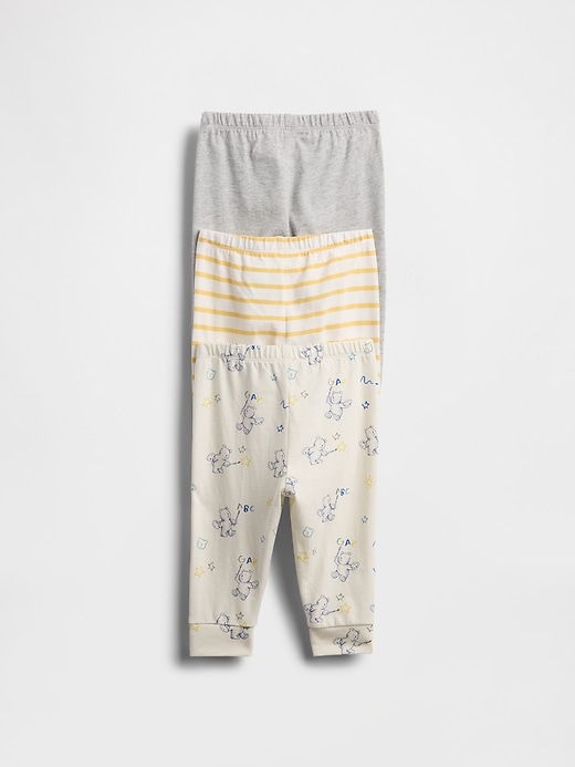 Image number 2 showing, Baby First Favorites Organic Cotton Pull-On Pants (3-Pack)