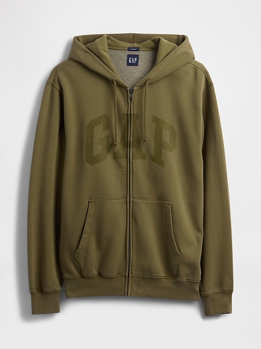 Image number 5 showing, VintageSoft Arch Logo Full-Zip Hoodie
