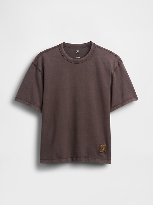 Image number 5 showing, Heavyweight Crop Graphic T-Shirt