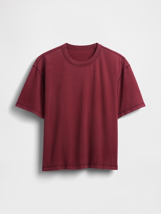 Image number 5 showing, Heavyweight Crop T-Shirt