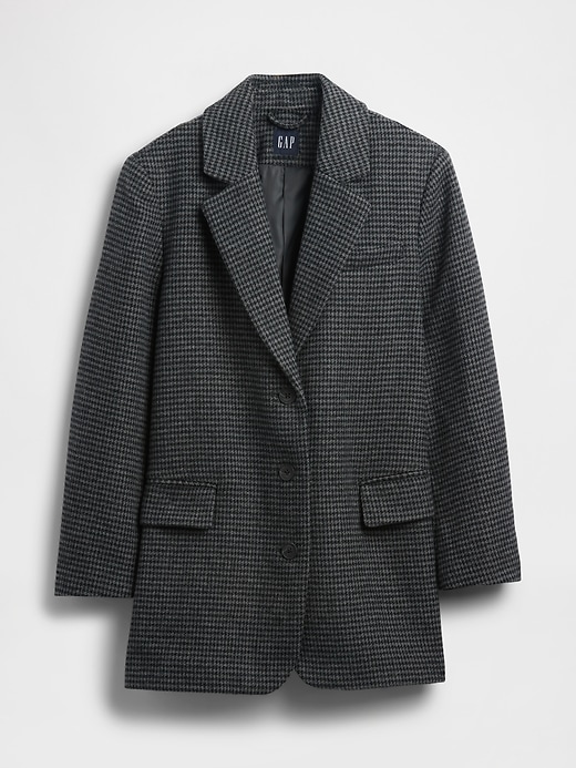 Image number 5 showing, Relaxed Houndstooth Blazer