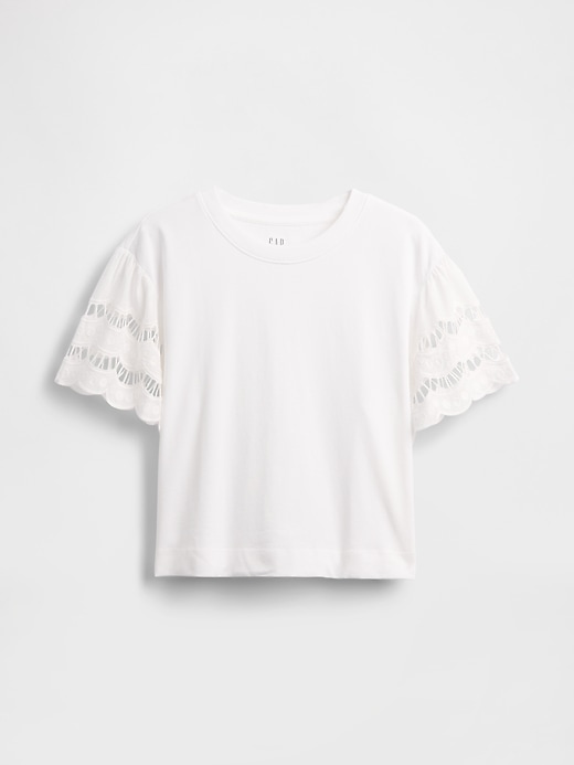 Image number 2 showing, Organic Cotton VintageSoft Heavyweight Crop T-Shirt