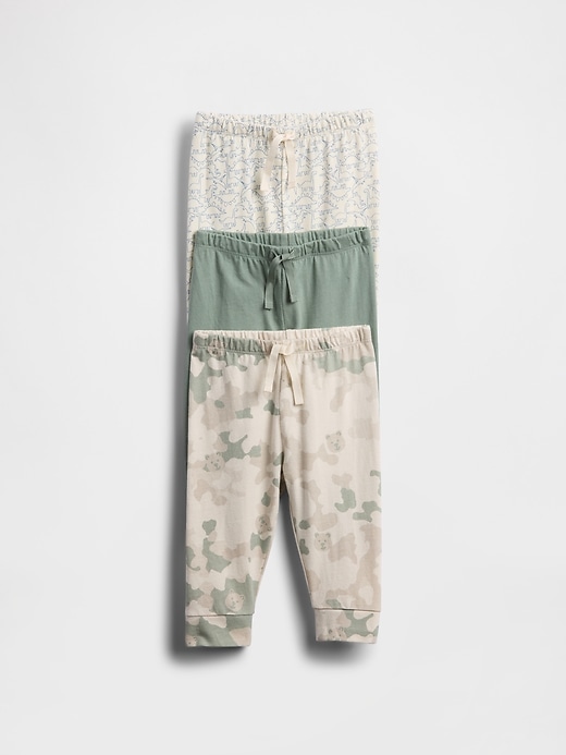 Image number 1 showing, Baby First Favorites Organic Cotton Pull-On Pants (3-Pack)
