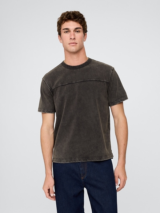 Image number 1 showing, Pique Relaxed T-Shirt