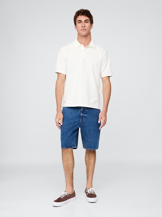 Image number 2 showing, Relaxed Pique Polo Shirt