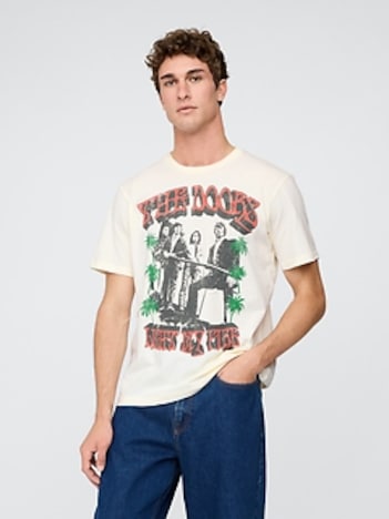 The Doors Relaxed Graphic T-Shirt
