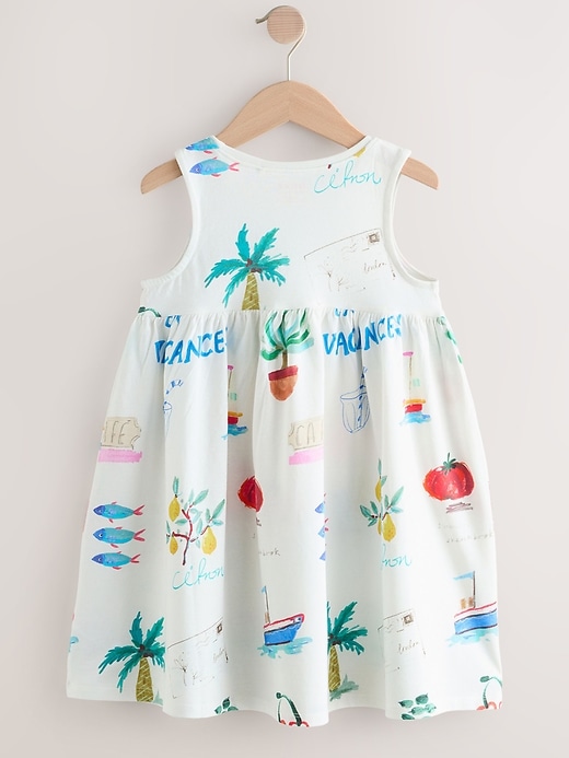 Image number 6 showing, NEXT Toddler Beach Postcard Dress
