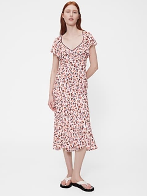 GapStudio Crepe Midi Dress