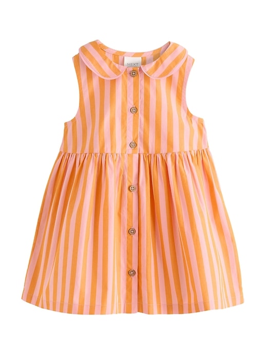 Image number 5 showing, NEXT Toddler Round Collar Stripe Dress