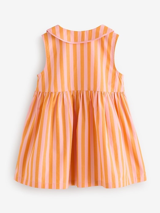 Image number 6 showing, NEXT Toddler Round Collar Stripe Dress