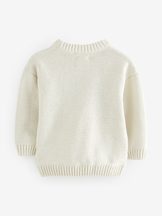 Image number 7 showing, NEXT Toddler Smiley Face Sweater
