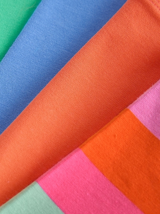 Image number 7 showing, NEXT Toddler Bright Rainbow Cycle Shorts (4-Pack)