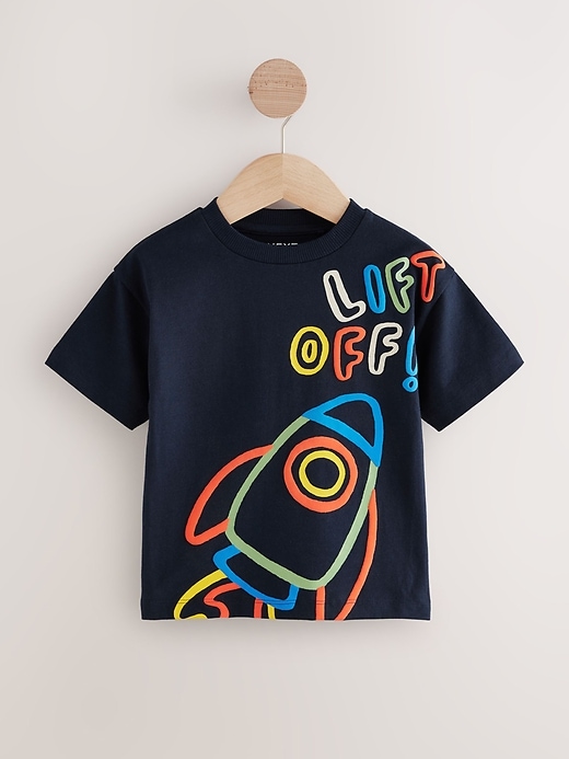 Image number 4 showing, NEXT Toddler  Space Graphic T-Shirt (3-Pack)