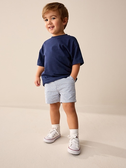 Image number 2 showing, NEXT Toddler Seersucker Shorts