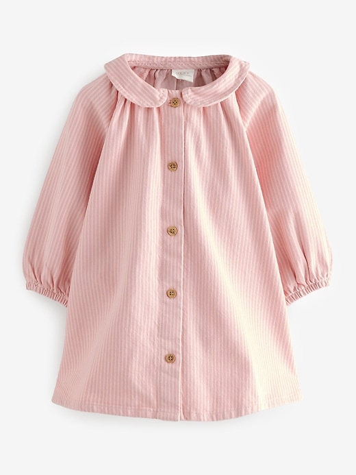 Image number 5 showing, NEXT Toddler Stripe Denim Dress