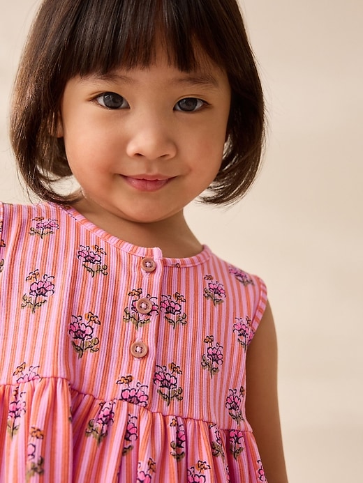 Image number 4 showing, NEXT Toddler Ribbed Playsuit