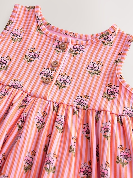 Image number 7 showing, NEXT Toddler Ribbed Playsuit